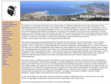 Tablet Screenshot of korsika-urlaub.biz